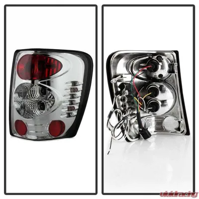 Spyder Auto Altezza Chrome Tail Lights for Jeep Grand Cherokee 1999-2004 - ALT-YD-JGC99-C
