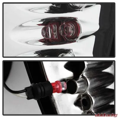 Spyder Auto Altezza Chrome Tail Lights for Jeep Grand Cherokee 1999-2004 - ALT-YD-JGC99-C