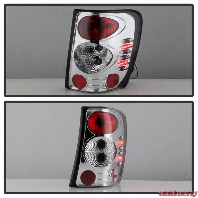 Spyder Auto Altezza Chrome Tail Lights for Jeep Grand Cherokee 1999-2004 - ALT-YD-JGC99-C