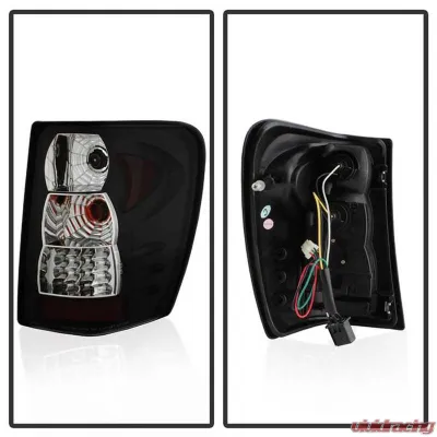 Spyder Auto LED Black Tail Lights Version 2 for Jeep Grand Cherokee 1999-2004 - ALT-YD-JGC99-LED-BK-G2
