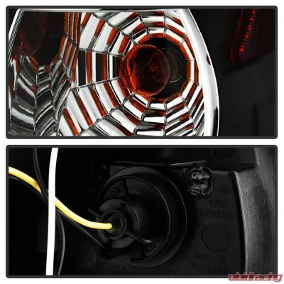 Spyder Auto LED Black Tail Lights Version 2 for Jeep Grand Cherokee 1999-2004 - ALT-YD-JGC99-LED-BK-G2