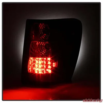 Spyder Auto LED Black Tail Lights Version 2 for Jeep Grand Cherokee 1999-2004 - ALT-YD-JGC99-LED-BK-G2