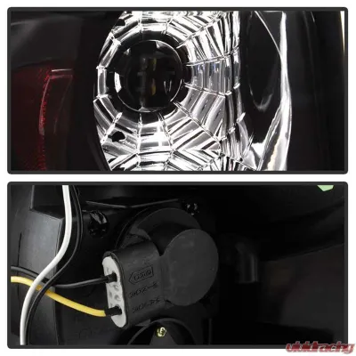Spyder Auto LED Black Tail Lights for Jeep Grand Cherokee 1999-2004, Custom Fit - ALT-YD-JGC99-LED-BK