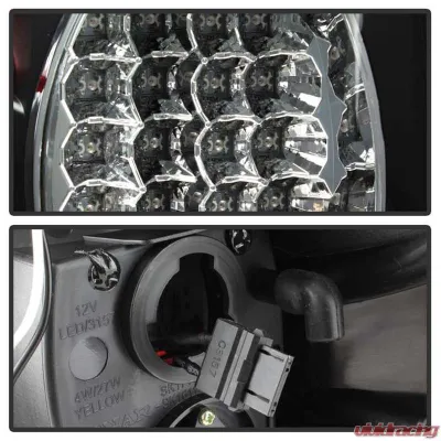 Spyder Auto LED Black Tail Lights for Jeep Grand Cherokee 1999-2004, Custom Fit - ALT-YD-JGC99-LED-BK