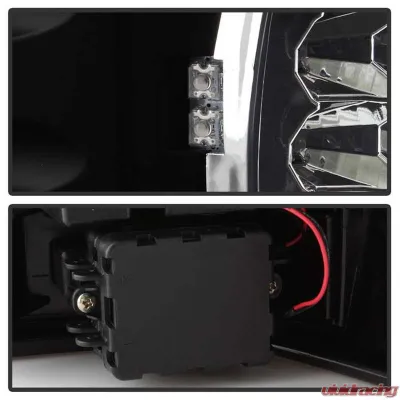 Spyder Auto LED Black Tail Lights for Jeep Grand Cherokee 1999-2004, Custom Fit - ALT-YD-JGC99-LED-BK