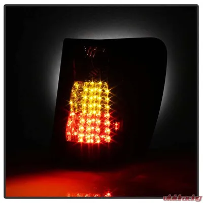Spyder Auto LED Black Tail Lights for Jeep Grand Cherokee 1999-2004, Custom Fit - ALT-YD-JGC99-LED-BK