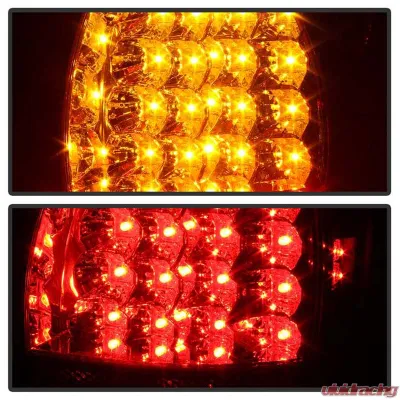 Spyder Auto LED Black Tail Lights for Jeep Grand Cherokee 1999-2004, Custom Fit - ALT-YD-JGC99-LED-BK