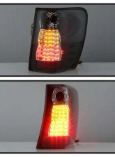 Spyder Auto LED Black Tail Lights for Jeep Grand Cherokee 1999-2004, Custom Fit                                     - ALT-YD-JGC99-LED-BK - Image 8