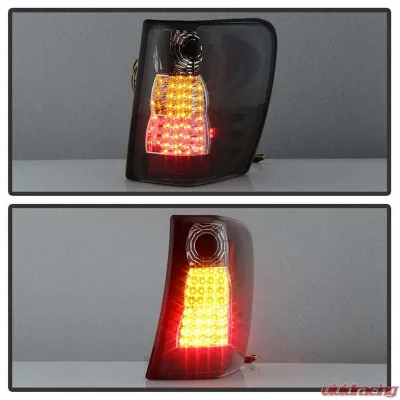 Spyder Auto LED Black Tail Lights for Jeep Grand Cherokee 1999-2004, Custom Fit - ALT-YD-JGC99-LED-BK
