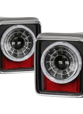 Spyder Auto Full LED Tail Light Sequential Turn Signal Black for Jeep Wrangler 2019-2020                                     - ALT-YD-JW19-SEQ-BK - Image 12