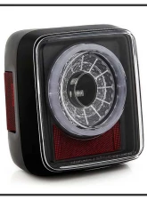 Spyder Auto Full LED Tail Light Sequential Turn Signal Black for Jeep Wrangler 2019-2020                                     - ALT-YD-JW19-SEQ-BK - Image 2