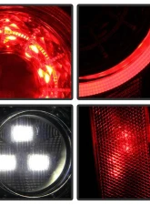 Spyder Auto Full LED Tail Light Sequential Turn Signal Black for Jeep Wrangler 2019-2020                                     - ALT-YD-JW19-SEQ-BK - Image 7