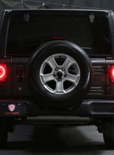 Spyder Auto Full LED Tail Light Sequential Turn Signal Black for Jeep Wrangler 2019-2020                                     - ALT-YD-JW19-SEQ-BK - Image 11