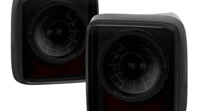 Spyder Auto Full LED Tail Light Sequential Turn Signal Black Smoke for Jeep Wrangler 2019-2020                                     - ALT-YD-JW19-SEQ-BSM - Image 9