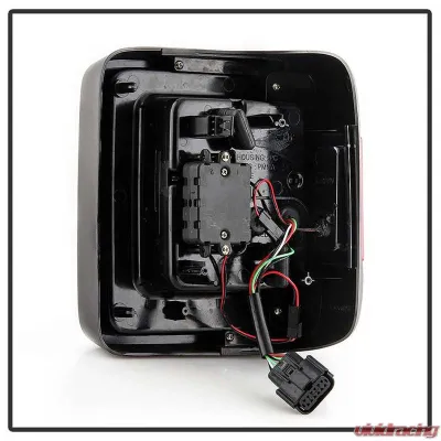 Spyder Auto Full LED Tail Light Sequential Turn Signal Black Smoke for Jeep Wrangler 2019-2020 - ALT-YD-JW19-SEQ-BSM
