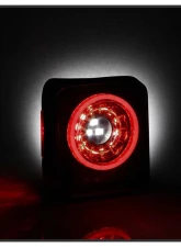 Spyder Auto Full LED Tail Light Sequential Turn Signal Black Smoke for Jeep Wrangler 2019-2020                                     - ALT-YD-JW19-SEQ-BSM - Image 6