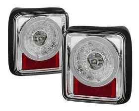 Spyder Auto Full LED Tail Light Sequential Turn Signal Smoke for Jeep Wrangler 2019-2020