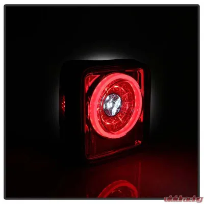 Spyder Auto Full LED Tail Light Sequential Turn Signal Smoke for Jeep Wrangler 2019-2020 - ALT-YD-JW19-SEQ-C
