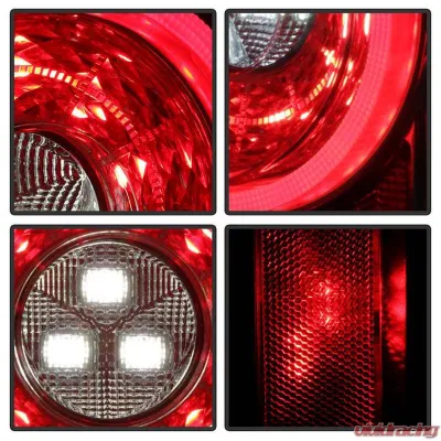 Spyder Auto Full LED Tail Light Sequential Turn Signal Smoke for Jeep Wrangler 2019-2020 - ALT-YD-JW19-SEQ-C