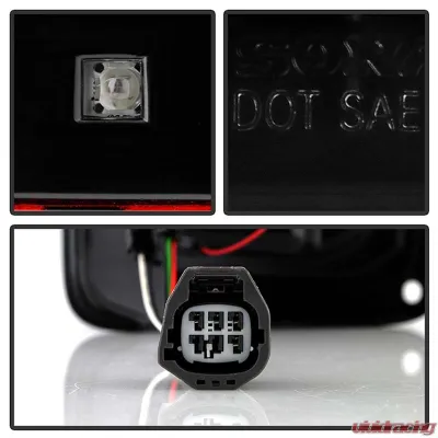 Spyder Auto Black Smoke LED Taillights for Jeep Wrangler 2007-2015, ALT-YD-JWA07-LED-BSM - ALT-YD-JWA07-LED-BSM