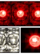 Spyder Auto Red Clear LED Taillights for Jeep Wrangler 2007-2015, ALT-YD-JWA07-LED-RC                                     - ALT-YD-JWA07-LED-RC - Image 7