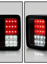 Spyder Auto Smoke LED Taillights for Jeep Wrangler 2007-2015, ALT-YD-JWA07-LED-SM                                     - ALT-YD-JWA07-LED-SM - Image 5