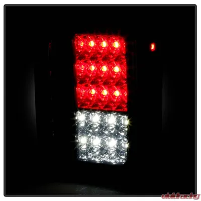 Spyder Auto Smoke LED Taillights for Jeep Wrangler 2007-2015, ALT-YD-JWA07-LED-SM - ALT-YD-JWA07-LED-SM