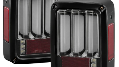 Spyder Auto V2 Sequential Turn Signal LED Tail Lights Black for Jeep Wrangler JK/JKU 2007-2018                                     - ALT-YD-JWA07V2-LBLED-BK - Image 8