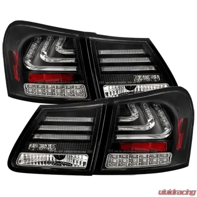 Spyder Auto LED Tail Lights Black for Lexus GS350 2007-2011, OEM Fitment - ALT-YD-LGS06-LED-BK