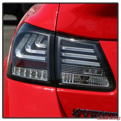Spyder Auto LED Tail Lights Black for Lexus GS350 2007-2011, OEM Fitment - ALT-YD-LGS06-LED-BK