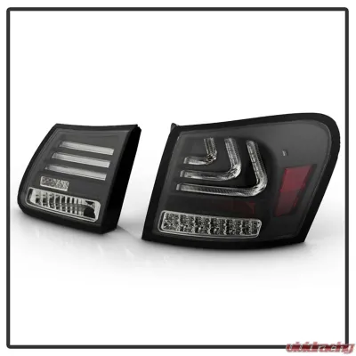 Spyder Auto LED Tail Lights Black for Lexus GS350 2007-2011, OEM Fitment - ALT-YD-LGS06-LED-BK