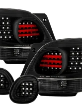 Spyder Auto 4pcs LED Tail Lights Black for Lexus GS300 GS400 1998-2005                                     - ALT-YD-LGS98-LED-BK - Image 11