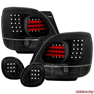 Spyder Auto 4pcs LED Tail Lights Black for Lexus GS300 GS400 1998-2005 - ALT-YD-LGS98-LED-BK