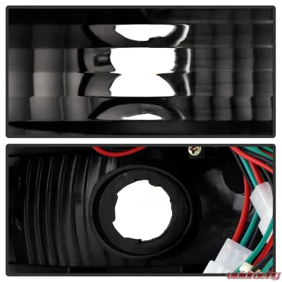 Spyder Auto 4pcs LED Tail Lights Black for Lexus GS300 GS400 1998-2005 - ALT-YD-LGS98-LED-BK