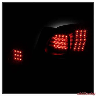 Spyder Auto 4pcs LED Tail Lights Black for Lexus GS300 GS400 1998-2005 - ALT-YD-LGS98-LED-BK