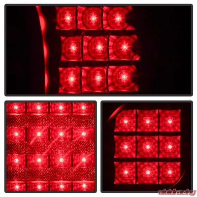 Spyder Auto 4pcs LED Tail Lights Black for Lexus GS300 GS400 1998-2005 - ALT-YD-LGS98-LED-BK