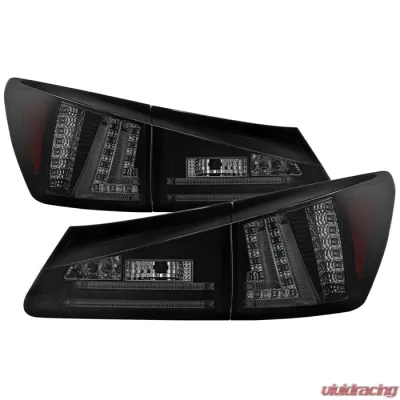 Spyder Auto Black Smoke LED Taillights for Lexus IS250 1996-2008, ALT-YD-LIS06-LED-BSM - ALT-YD-LIS06-LED-BSM