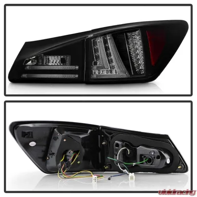 Spyder Auto Black Smoke LED Taillights for Lexus IS250 1996-2008, ALT-YD-LIS06-LED-BSM - ALT-YD-LIS06-LED-BSM