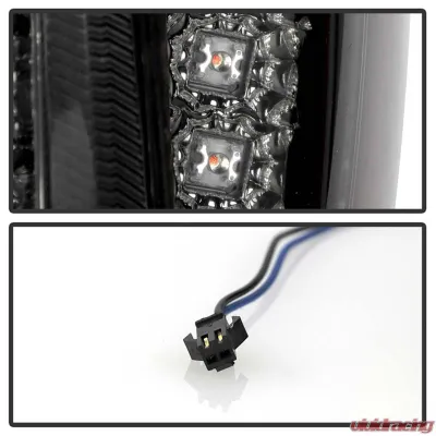 Spyder Auto Black Smoke LED Taillights for Lexus IS250 1996-2008, ALT-YD-LIS06-LED-BSM - ALT-YD-LIS06-LED-BSM