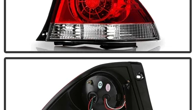 Spyder Auto LED Red/Clear Tail Lights for Lexus IS 300 2001-2003                                     - ALT-YD-LIS300-LED-RC - Image 2