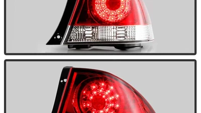 Spyder Auto LED Red/Clear Tail Lights for Lexus IS 300 2001-2003                                     - ALT-YD-LIS300-LED-RC - Image 7