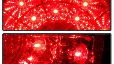 Spyder Auto LED Red/Clear Tail Lights for Lexus IS 300 2001-2003                                     - ALT-YD-LIS300-LED-RC - Image 9