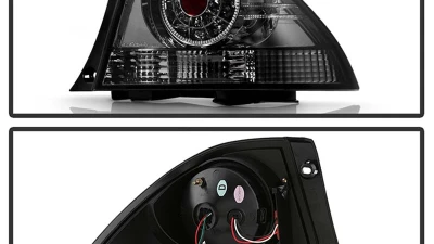 Spyder Auto Smoke LED Taillights for Lexus IS300 2001-2003, Custom Fit, Durable Design                                     - ALT-YD-LIS300-LED-SM - Image 2