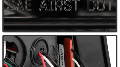 Spyder Auto Smoke LED Taillights for Lexus IS300 2001-2003, Custom Fit, Durable Design                                     - ALT-YD-LIS300-LED-SM - Image 6