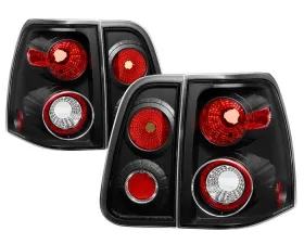 Spyder Auto Altezza Black Tail Lights for Lincoln Navigator 2003-2007
