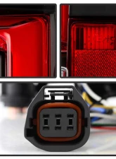 Spyder Auto Black LED Light Bar Taillights for Land Rover Discovery 3 LR3 2005-2009                                     - ALT-YD-LRD05-LED-BK - Image 3