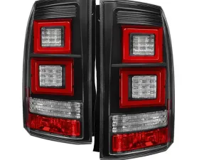 Spyder Auto Black LED Light Bar Taillights for Land Rover Discovery LR4 2010-2014