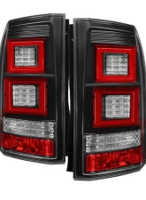 Spyder Auto Black LED Light Bar Taillights for Land Rover Discovery LR4 2010-2014                                     - ALT-YD-LRDLR410-LBLED-BK - Image 7