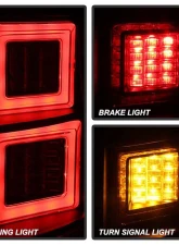 Spyder Auto Black LED Light Bar Taillights for Land Rover Discovery LR4 2010-2014                                     - ALT-YD-LRDLR410-LBLED-BK - Image 7