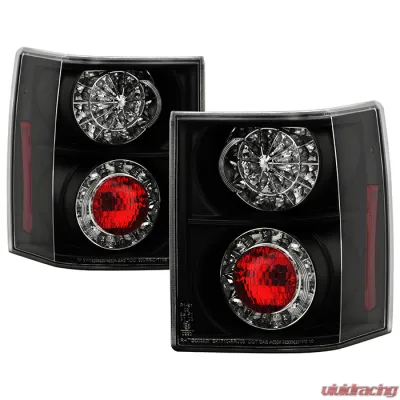 Spyder Auto Black LED Taillights for Land Rover Range Rover HSE 2003-2005 - ALT-YD-LRRRH03-LED-BK